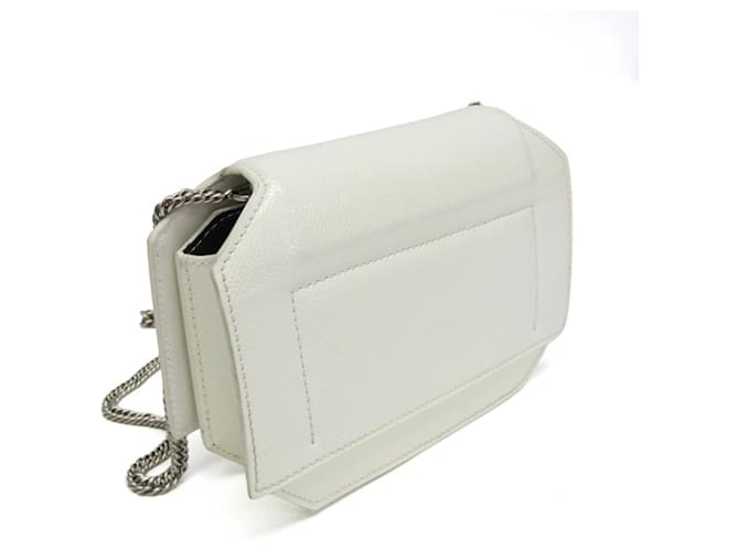 Borsa a tracolla in pelle Bow Cut da donna Givenchy Bianco sporco - vista 7