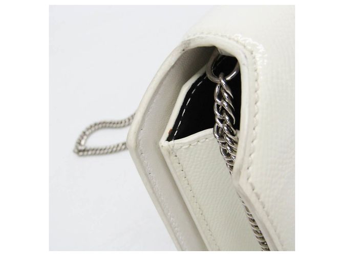 Borsa a tracolla in pelle Bow Cut da donna Givenchy Bianco sporco - vista 9