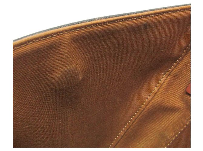 Céline Celine Triomphe Triangle Schultertasche Braun Schwarz - Ansicht 8