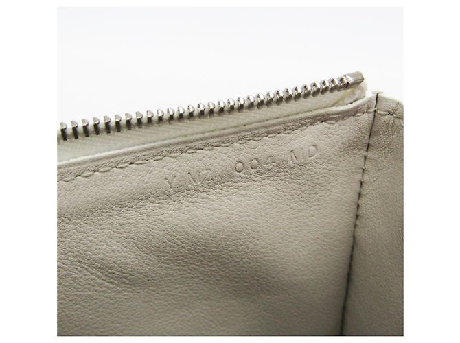 Hermès Pochette Hermes Atou GM in pelle Evercalf Bianco - vista 11