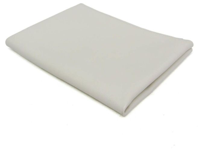 Hermès Pochette Hermes Atou GM in pelle Evercalf Bianco - vista 2