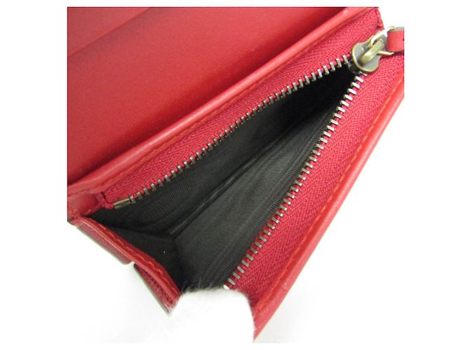 Cartera Bi-Fold Gucci GG Supreme Cereza Roja Beige - vista 4