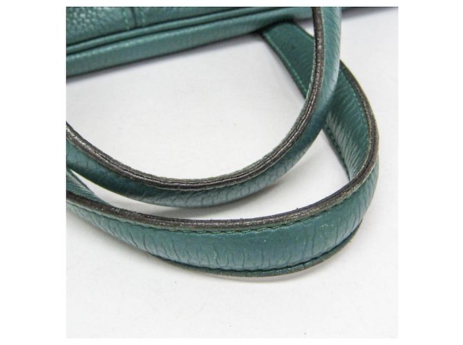 Hermès Borsa Boston Hermes Victoria 40 Verde - vista 13
