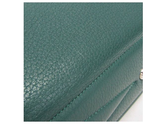 Hermès Borsa Boston Hermes Victoria 40 Verde - vista 7