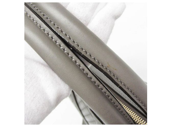 Borsa a mano Gucci MicroGuccissima in pelle - Gray Marrone - vista 14