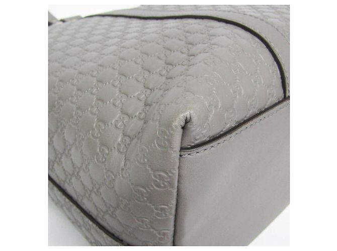Borsa a mano Gucci MicroGuccissima in pelle - Gray Marrone - vista 4