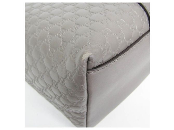 Borsa a mano Gucci MicroGuccissima in pelle - Gray Marrone - vista 6