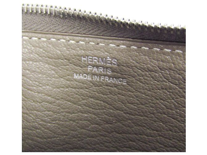 Hermès Hermes Asap Long Bi-Fold Wallet Taupe - Ansicht 15