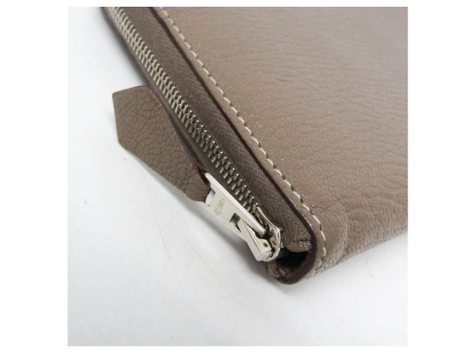Hermès Hermes Asap Long Bi-Fold Wallet Taupe - Ansicht 7