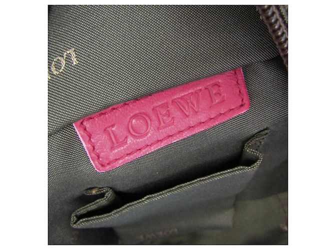 Borsa a mano in pelle Nappa Aire da donna Loewe Rosa - vista 18