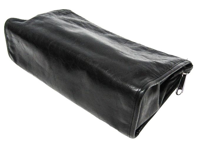 Clutch in pelle Gucci Interlocking 575991 Nero - vista 2