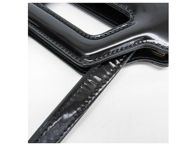 Borsa Salvatore Ferragamo Gancini Wanda DH-21 Nero - vista 8
