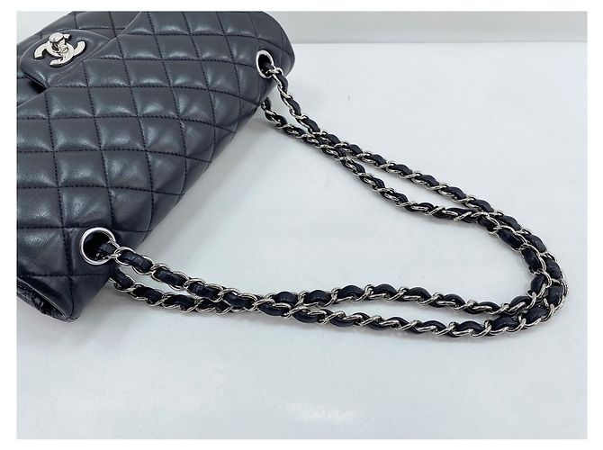 Timeless Borsa a tracolla Chanel Matelassé 25 Nero - vista 9