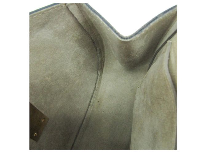 Borsa a tracolla in pelle Chloé Drew 3S1031 da donna Grigio - vista 13