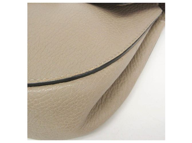 Borsa a tracolla in pelle Chloé Drew 3S1031 da donna Grigio - vista 5