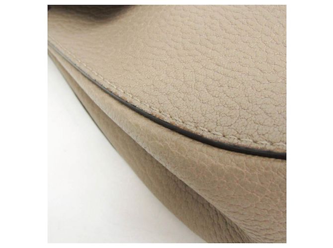 Borsa a tracolla in pelle Chloé Drew 3S1031 da donna Grigio - vista 6