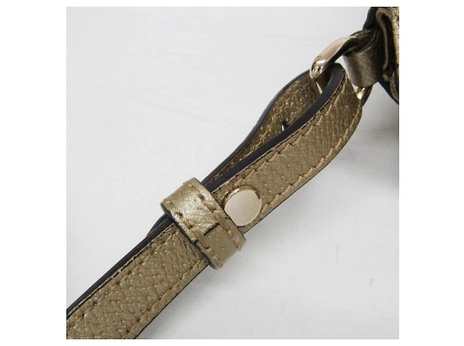 Borsa Gucci GG Canvas Bree 353120 Beige D'oro - vista 9
