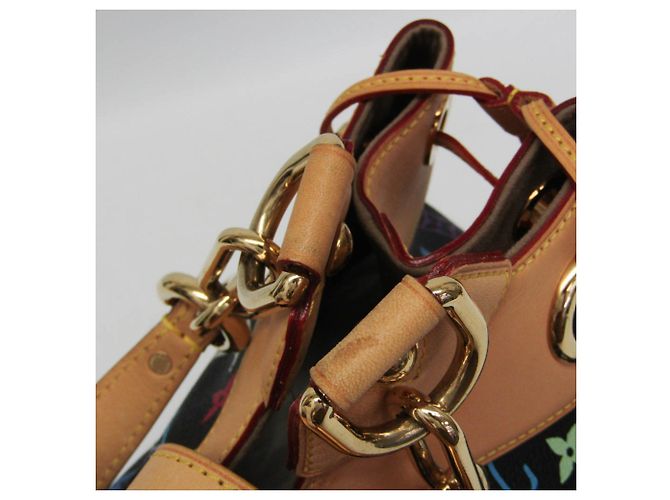 Louis Vuitton Monogram Multicolore Ursula Handtasche Schwarz - Ansicht 10