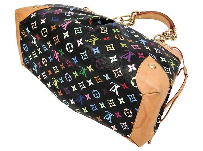 Louis Vuitton Monogram Multicolore Ursula Handtasche Schwarz - Ansicht 2