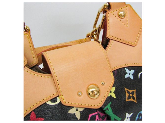 Louis Vuitton Monogram Multicolore Ursula Handtasche Schwarz - Ansicht 7