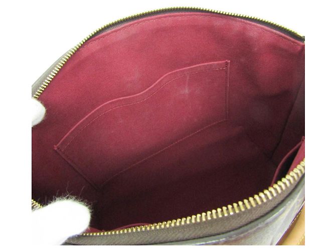 Borsa Louis Vuitton Monogram Boesi NM PM Marrone - vista 14
