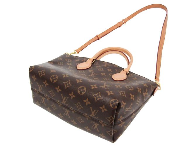 Borsa Louis Vuitton Monogram Boesi NM PM Marrone - vista 3