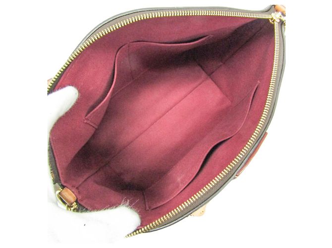 Borsa Louis Vuitton Monogram Boesi NM PM Marrone - vista 4