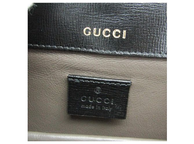 Mini borsa a tracolla Gucci Sylvie 1969 Nero - vista 17