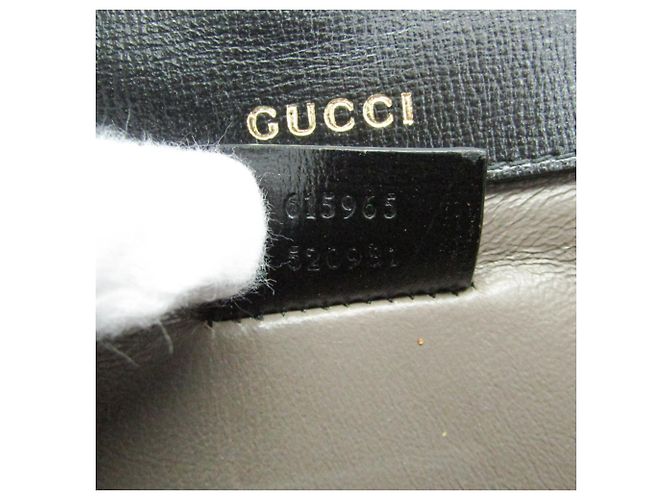 Mini borsa a tracolla Gucci Sylvie 1969 Nero - vista 18