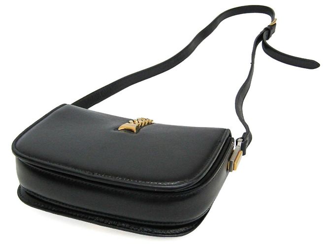 Mini borsa a tracolla Gucci Sylvie 1969 Nero - vista 2