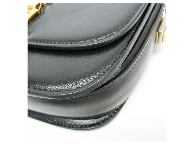 Mini borsa a tracolla Gucci Sylvie 1969 Nero - vista 4