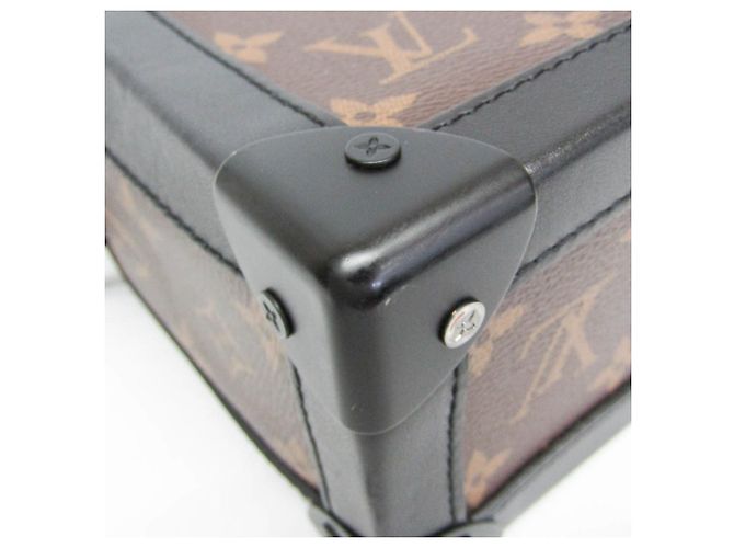 Borsa a tracolla Louis Vuitton Monogram LV Friend Soft Trunk Marrone Nero - vista 4