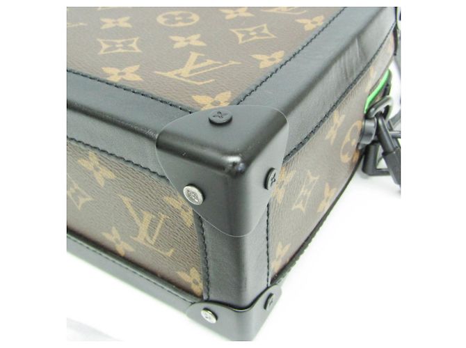 Borsa a tracolla Louis Vuitton Monogram LV Friend Soft Trunk Marrone Nero - vista 5