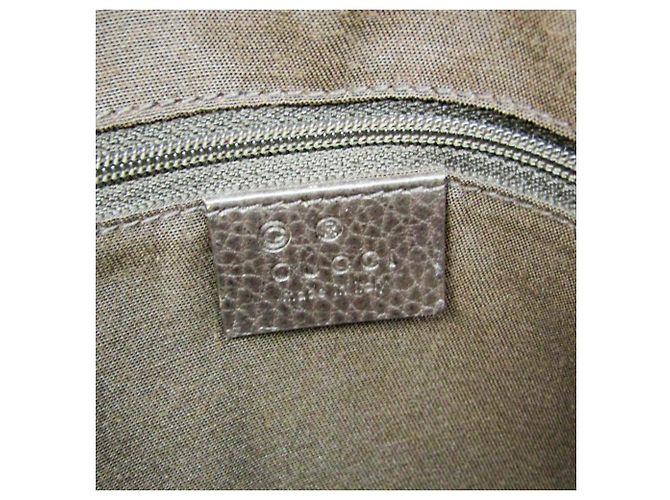 Borsa Tote Gucci GG Crystal Beige Marrone scuro - vista 13