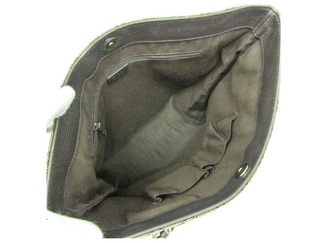 Borsa Tote Gucci GG Crystal Beige Marrone scuro - vista 3