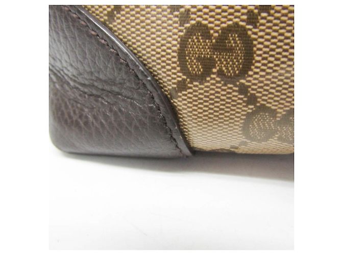 Borsa Tote Gucci GG Crystal Beige Marrone scuro - vista 7
