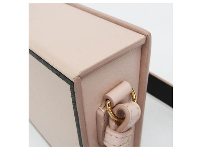 Borsa a tracolla in pelle da donna Fendi Box Horizontal 8BT340 - vista 10