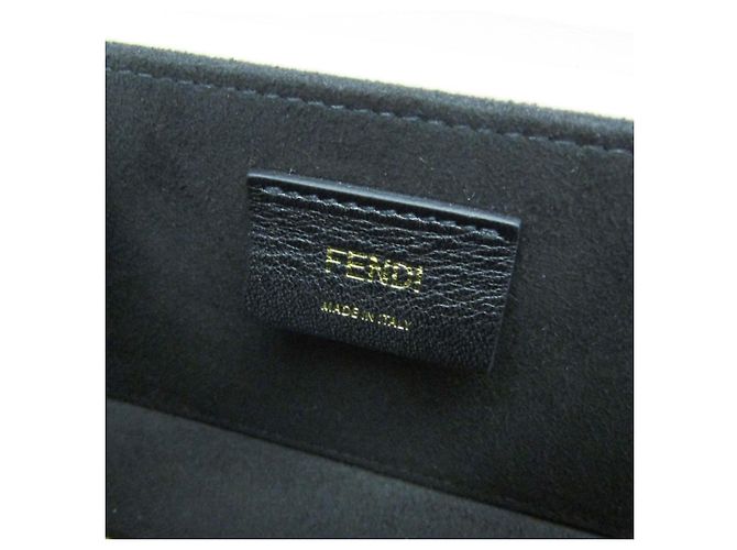 Borsa a tracolla in pelle da donna Fendi Box Horizontal 8BT340 - vista 12