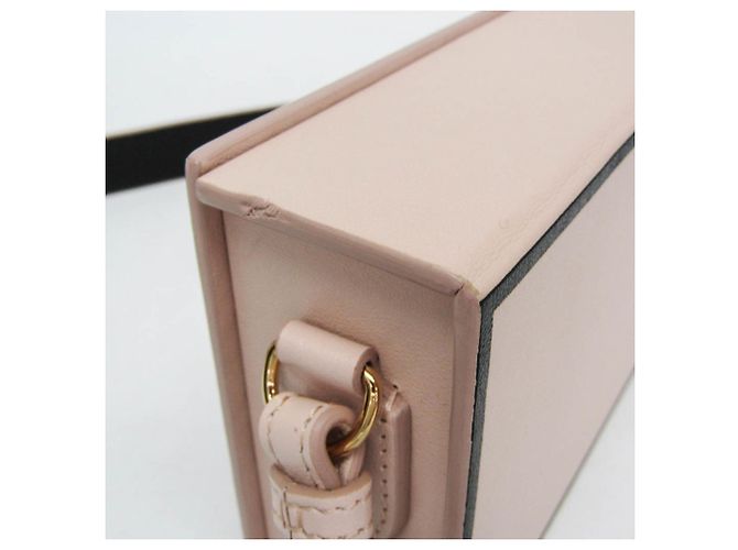 Borsa a tracolla in pelle da donna Fendi Box Horizontal 8BT340 - vista 9