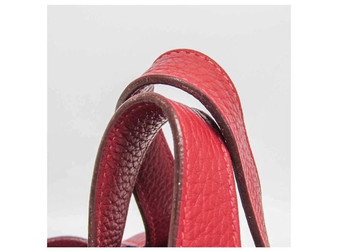 Hermès Hermes Picotin PM Handtasche Rot - Ansicht 12