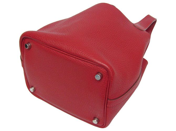 Hermès Hermes Picotin PM Handtasche Rot - Ansicht 2