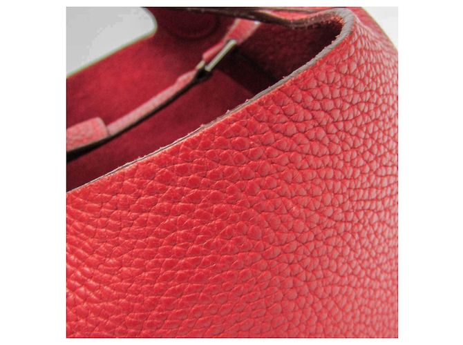 Hermès Hermes Picotin PM Handtasche Rot - Ansicht 8