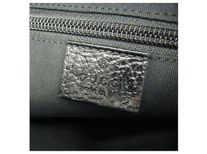 Borsa a Spalla Gucci GG Canvas Nero - vista 14