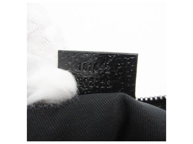 Borsa a Spalla Gucci GG Canvas Nero - vista 15