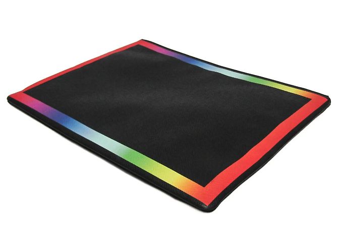 Louis Vuitton Taiga Rainbow Pochette M30347 Nero Multicolore - vista 2