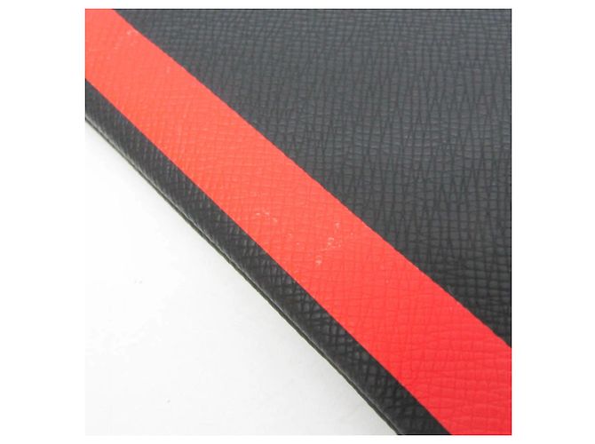 Louis Vuitton Taiga Rainbow Pochette M30347 Nero Multicolore - vista 6
