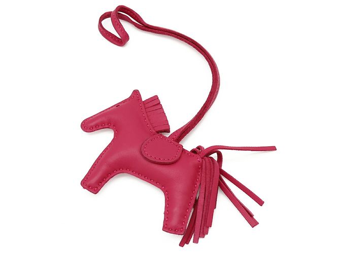 Hermès Accessorio per borsa Hermes Rodeo Charm PM Fuschia - vista 2