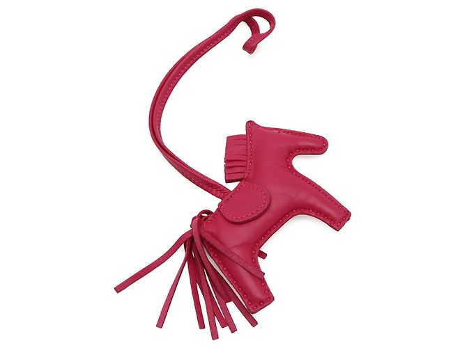 Hermès Accessorio per borsa Hermes Rodeo Charm PM Fuschia - vista 3