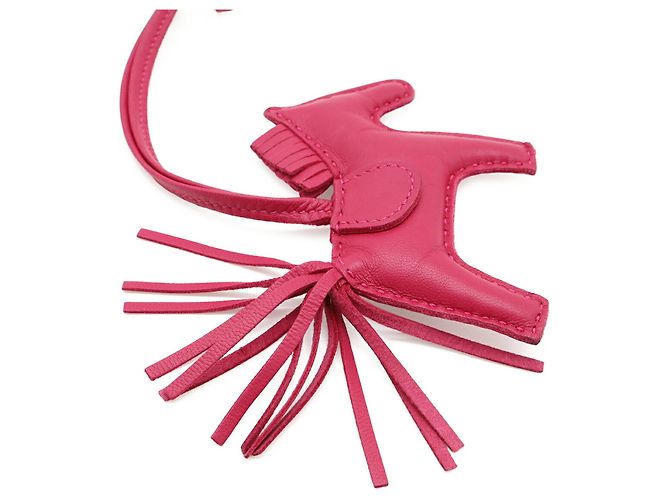 Hermès Accessorio per borsa Hermes Rodeo Charm PM Fuschia - vista 5
