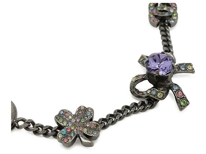 Bracciale Chanel No.5 Ribbon Coco Mark Clover Multicolore - vista 3